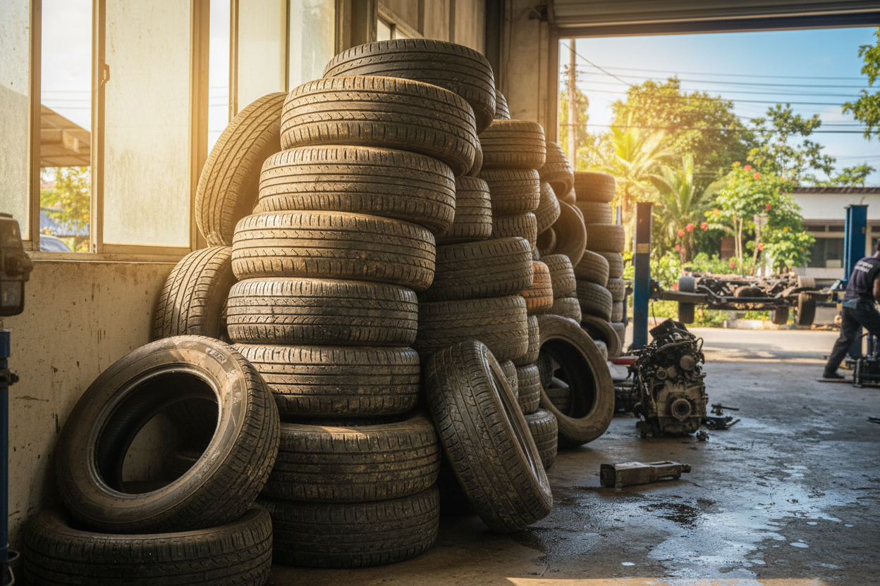 Pneus d’occasion : bonne idée ou faux bon plan à La Réunion ?