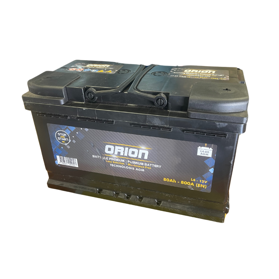 BATTERIE ORION 12V - 80AH - 800A START & STOP