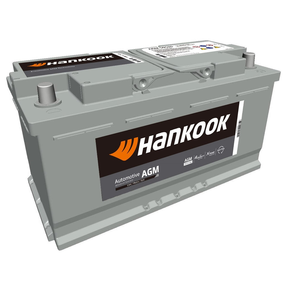 BATTERIE HANKOOK 95AH AGM L5 850CCA