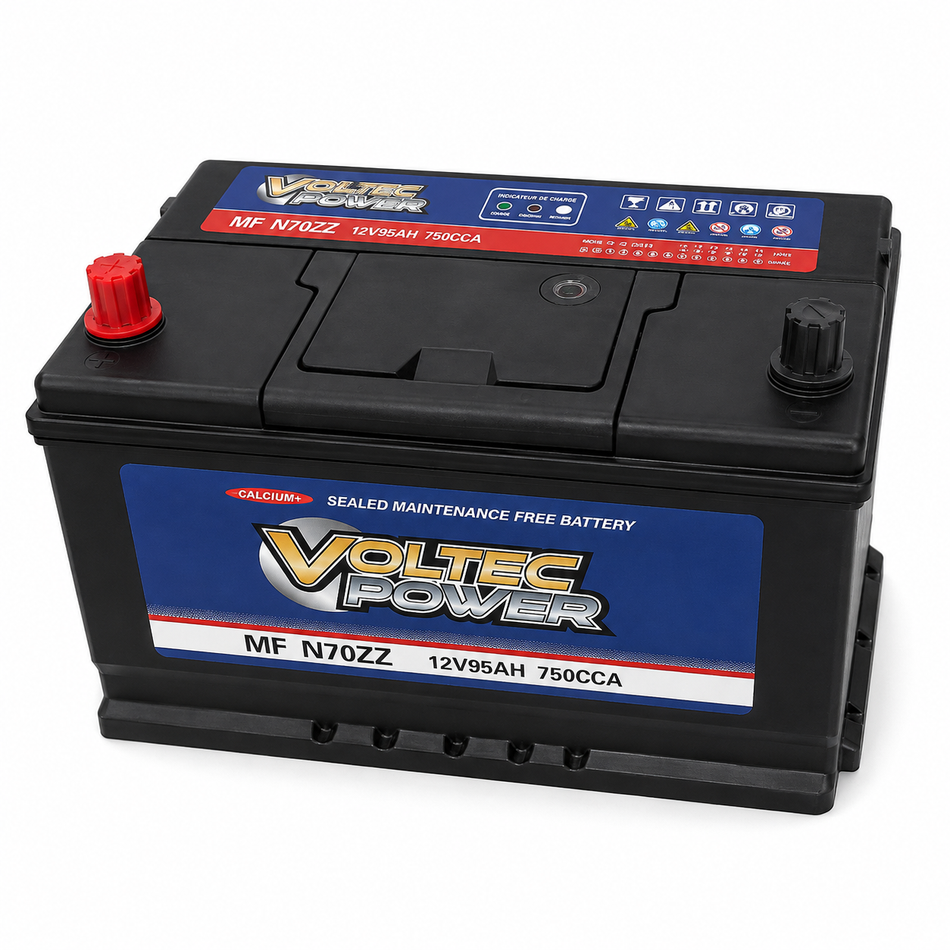 BATTERIE 95AH +G JAP VOLTECC 12V 750 EN/CCA