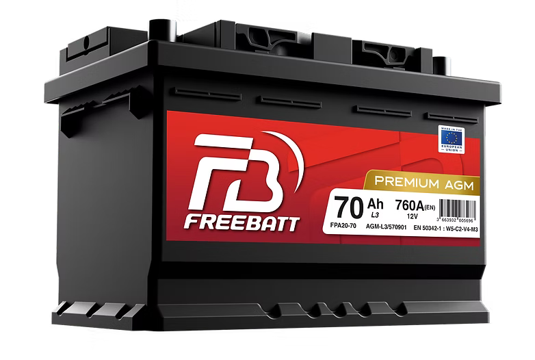 BATTERIE FREE BATT AGM 70AH 720A