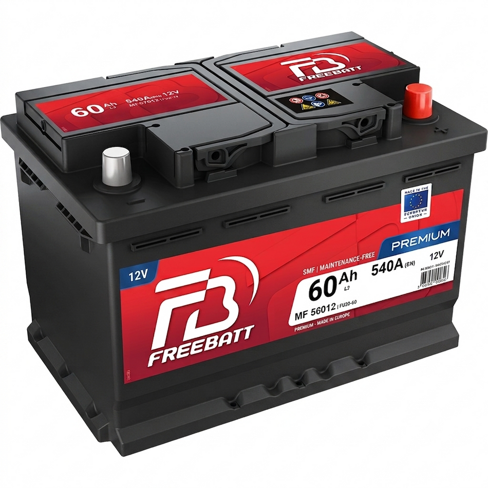 BATTERIE FREE BATT EN 60AH 540A