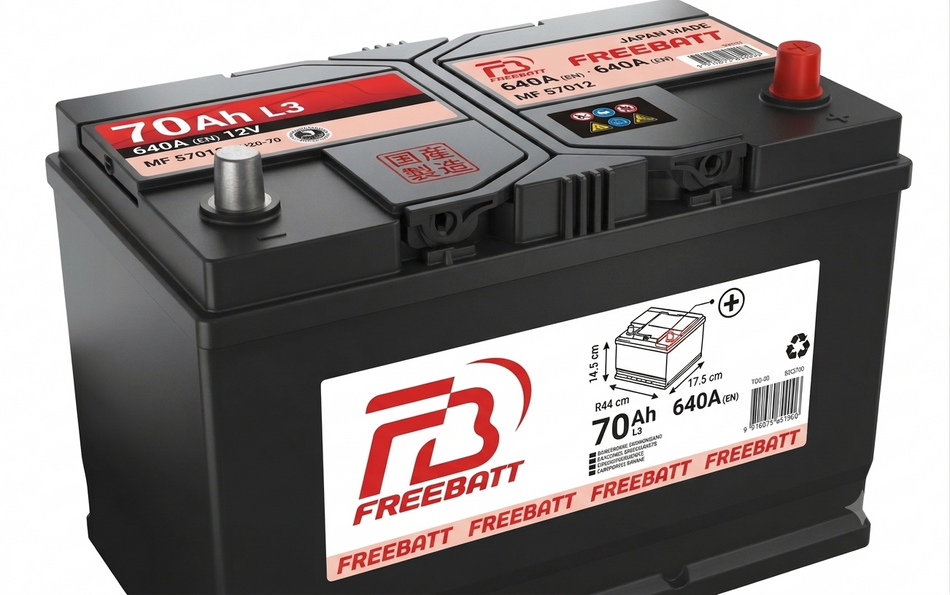 BATTERIE FREE BATT JIS 91AH 740A