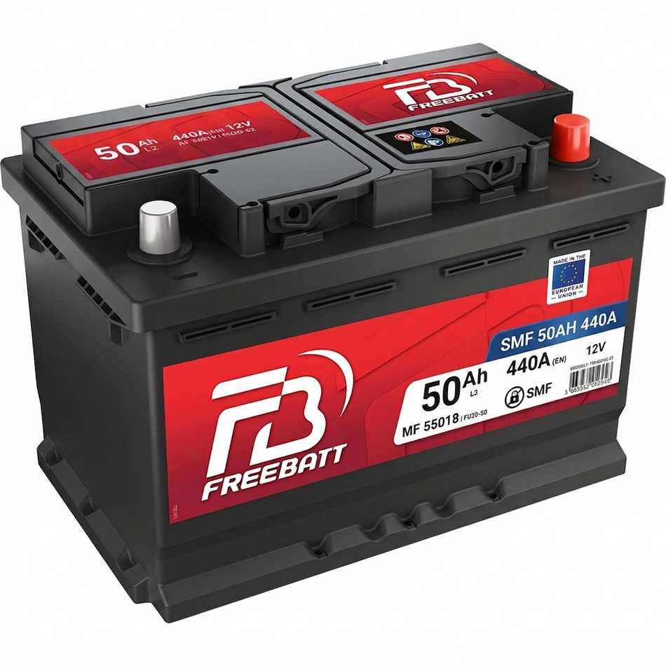 BATTERIE FREE BATT EN 50AH 440A