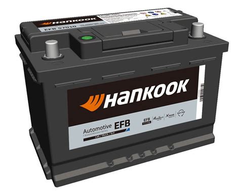 BATTERIE 70AH L3 760CCA EFB HANKOOK START AND STOP