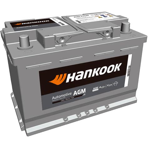 BATTERIE 70AH AGM L3 760CCA HANKOOK START AND STOP