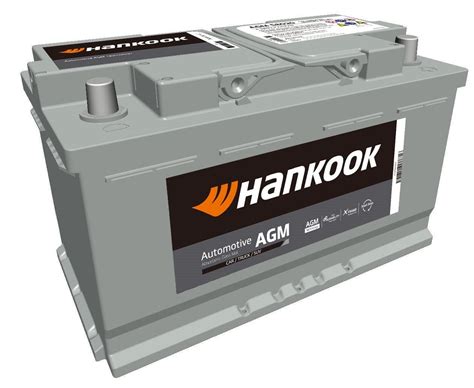 BATTERIE 80AH AGM L4 800CCA HANKOOK START AND STOP
