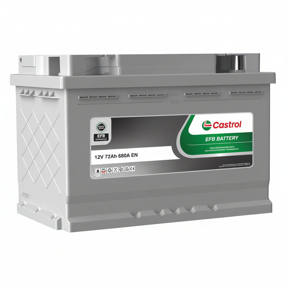 BATTERIE 72AH EFB L3 720CCA EN CASTROL START & STOP