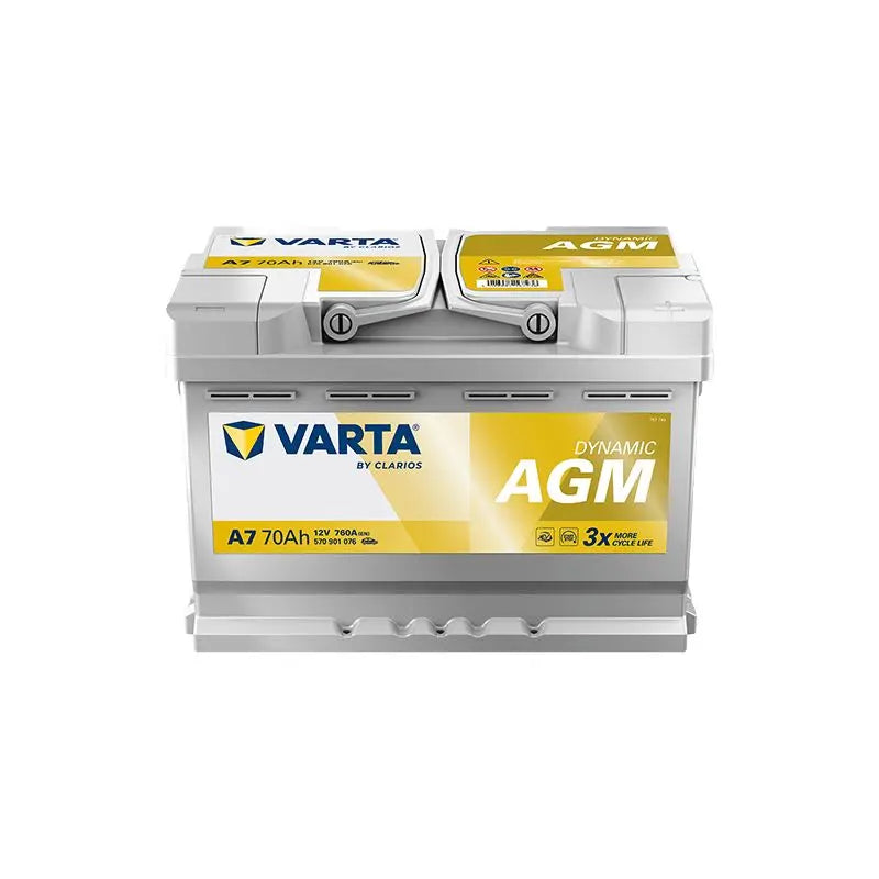 BATTERIE VARTA DYNAMIC AGM 70AH 760A