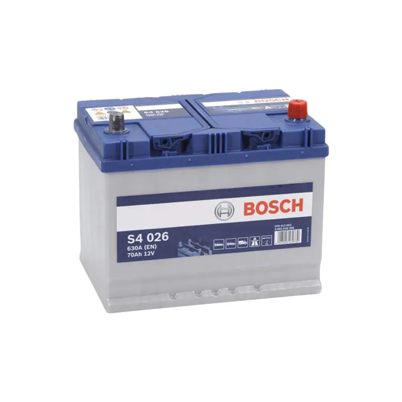 BATTERIE BOSCH S4027 12V 70AH 630A(EN) + DROITE