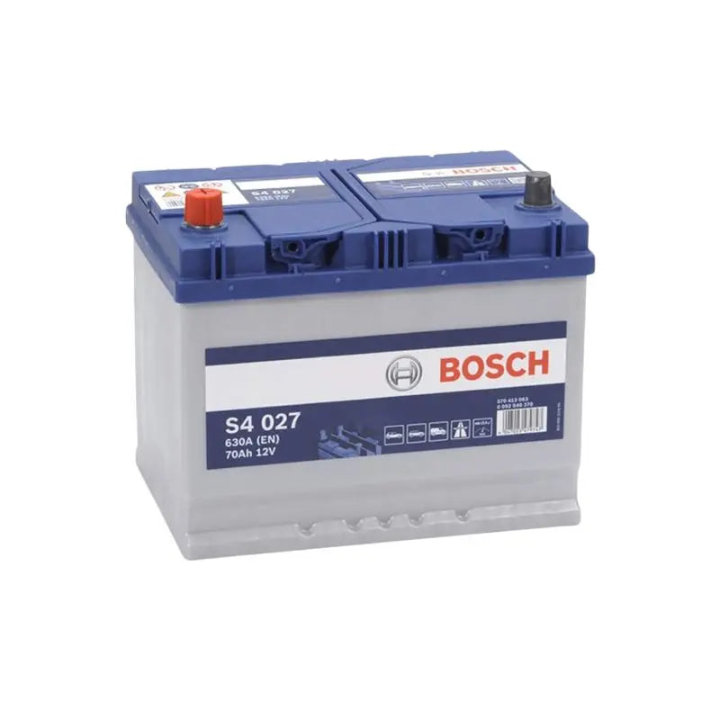BATTERIE BOSCH S4027 12V 70AH 630A(EN) + GAUCHE