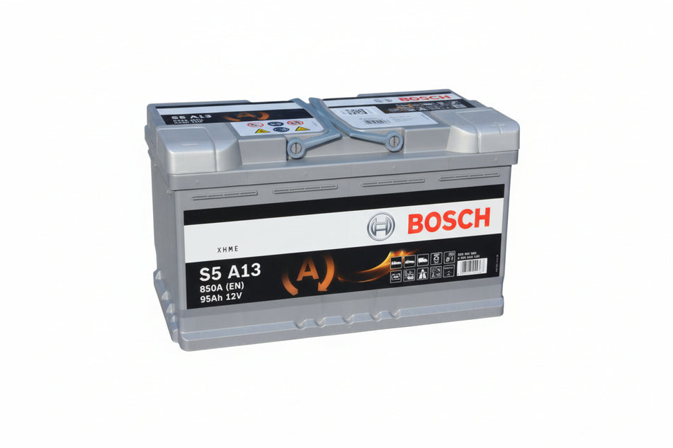BATTERIE BOSCH 12V S5 AGM L5 95AH 850EN