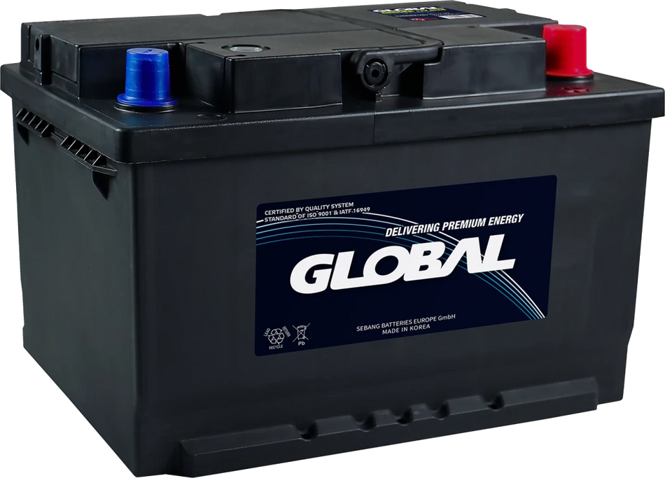 BATTERIE GLOBAL 12V 71AH +D 620A(EN) 277X175X175