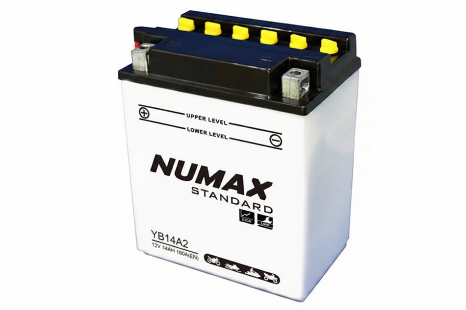 BATTERIE MOTO NUMAX YB14-A2 12V 14AH 175EN