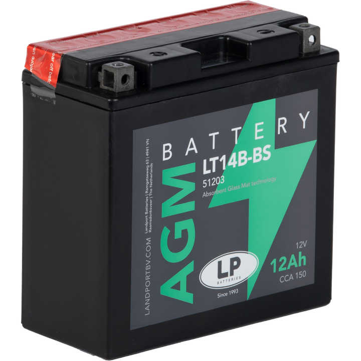 BATTERIE MOTO 14BBS LT14B-BS AGM LANDPORT