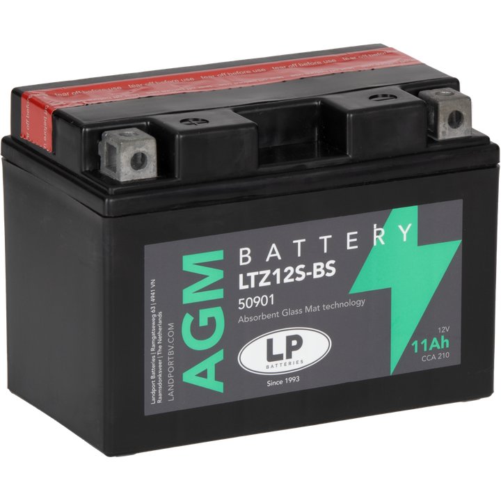 BATTERIE MOTO 12SBS LTZ12S-BS AGM LANDPORT