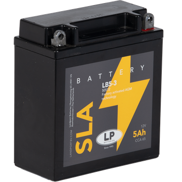 BATTERIE MOTO LB5-3 GEL 5AH LANDPORT