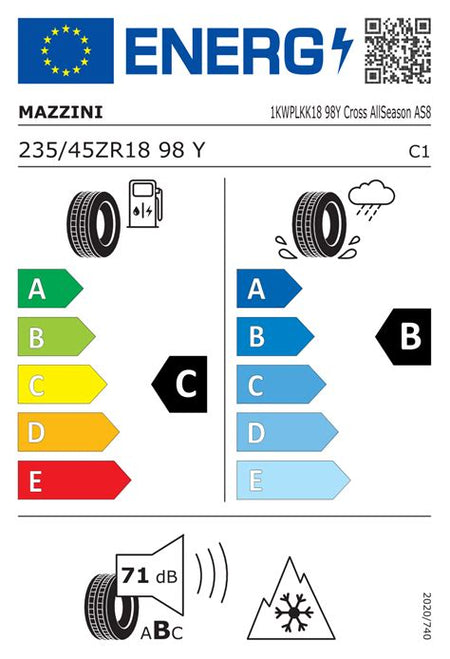235/45R18 MAZZINI 98Y XL SPEED SHADAOW-V7