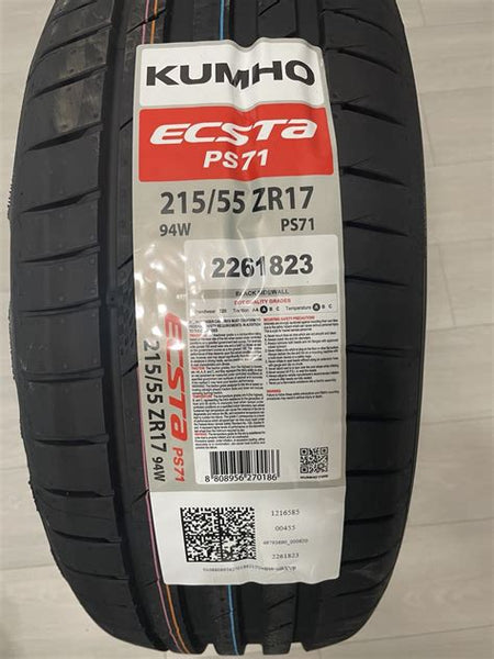 215/55R17 KUMHO 94W XL PS71